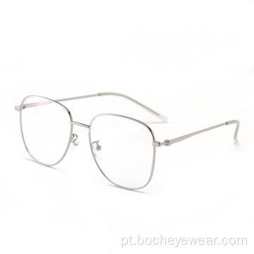Óculos anti-óculos da moda com estrutura ótica para computador óculos bloqueadores de luz azul